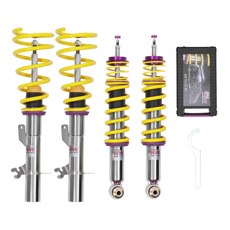 KW 35281039 Coilover Kit INOX V3 SEAT Leon; (5F) Photo-0 