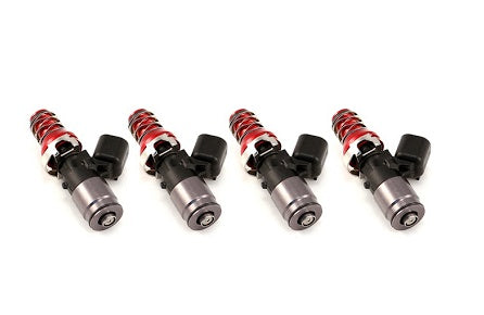 INJECTOR DYNAMICS 1300.48.11.WRX.4 Injectors set ID1300x SUBARU WRX 02-11/STi 07-11/Turbo 2.0L/2.5L. bottom adapters 11mm (red) Photo-0 