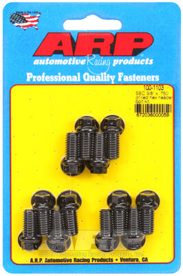 ARP 100-1103 Header Bolt & Stud Kit for Chevrolet Small Block. 0.750˝ UHL. drilled Photo-0 