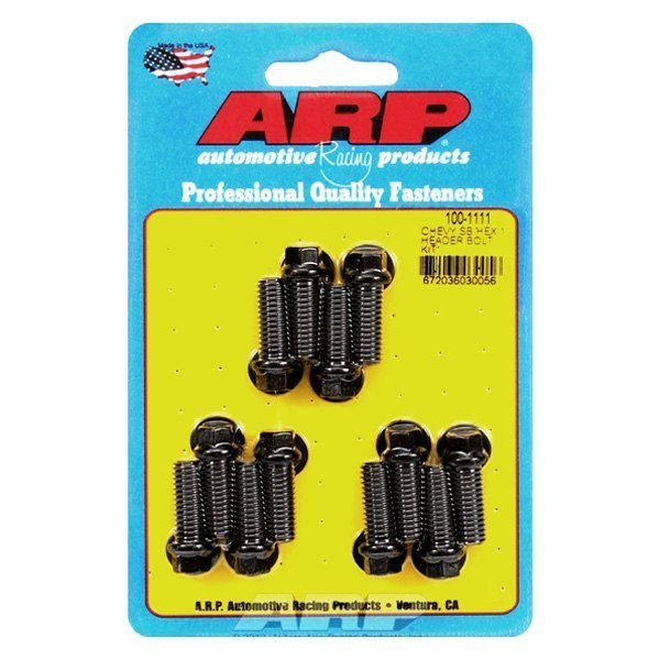 ARP 100-1111 Header Bolt & Stud Kit for Chevrolet Small Block. 1.000˝ UHL Photo-0 