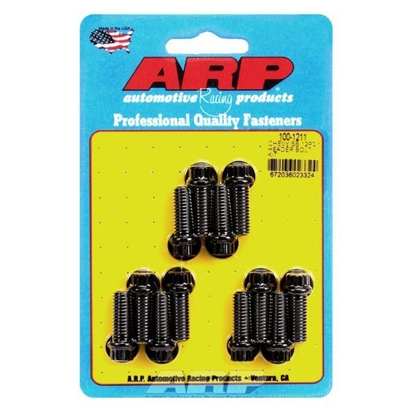 ARP 100-1211 Header Bolt & Stud Kit for Chevrolet Small Block. 1.000˝ UHL Photo-0 