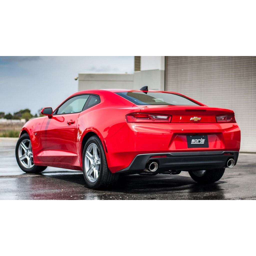 BORLA 60624 Resonator for exhaust system 11933, CAMARO 2.0L Turbo, 2016-17, sound Touring Photo-1 