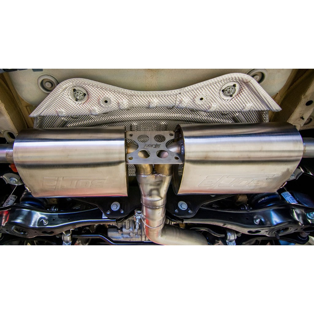 BORLA 140682 Cat Back Exhaust System, A3 (8V) L4-1.8/2.0L (turbo) AWD, 2013-16, sound S-Type Photo-5 