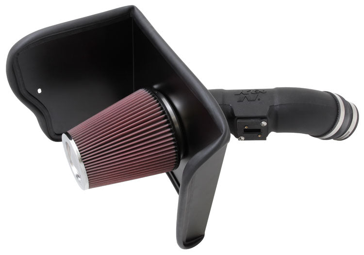 K&N 63-9036 Performance Air Intake System AIRCHARGER; TOYOTA TUNDRA V8-5.7L F/I, 2012-2016 Photo-0 