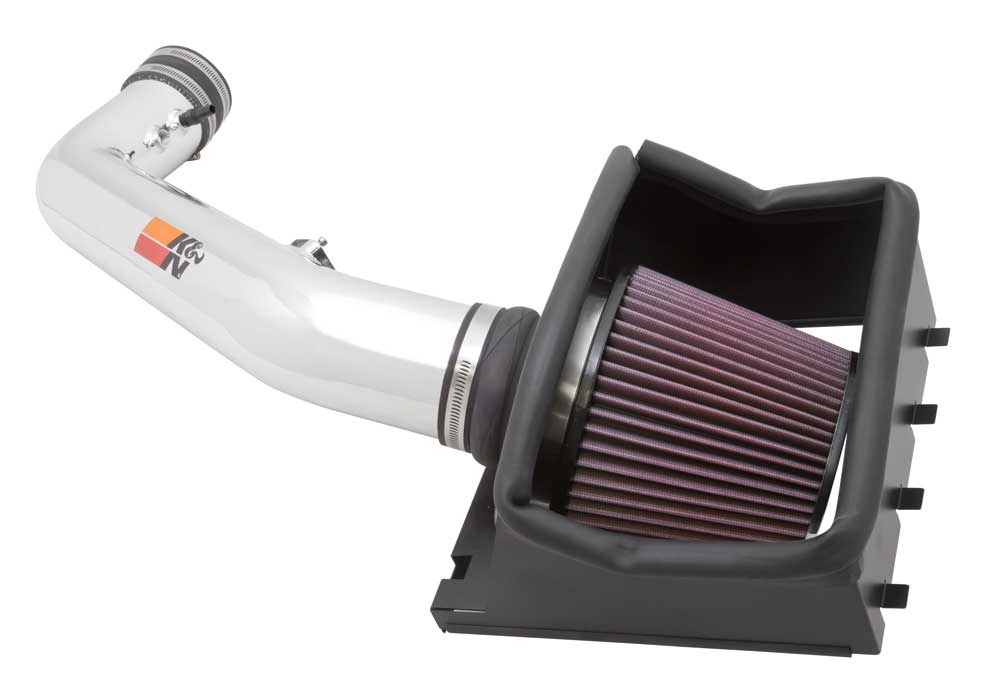 K&N 77-2584KP Performance Air Intake System PERF. INTAKE KIT; FORD F150, V8-6.2L, 2011-2012 Photo-0 