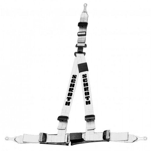 SCHROTH 10019E Seat Belt Rallye 3 3-point 50 mm (2“) Left, Asm, ECE, Silver Photo-0 