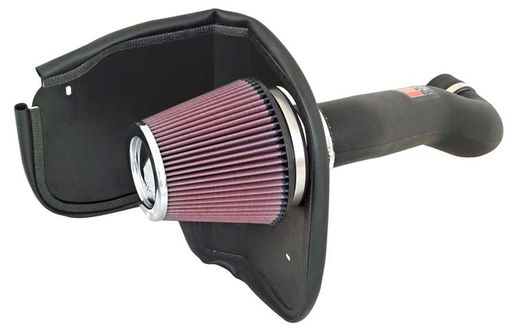 K&N 57-1555 Performance Air Intake System JEEP GRAND CHEROKEE, V8-6.1L - 2006-2010 Photo-0 