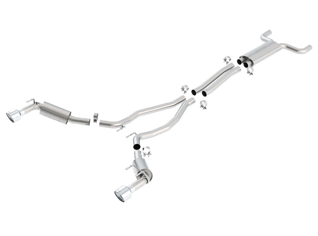 BORLA 1014031 Cat Back Exhaust System CAMARO 10- 12 6.2L V8 EC APP Photo-0 