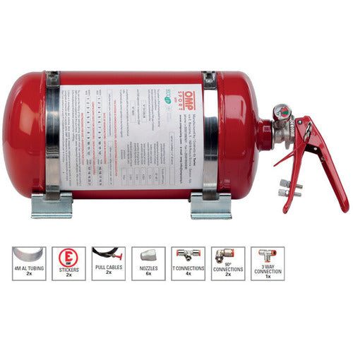 OMP CA0-0372-A01 (CA/372) SPORT Fire extinguishing system mechanical (4.25 l.) Photo-0 