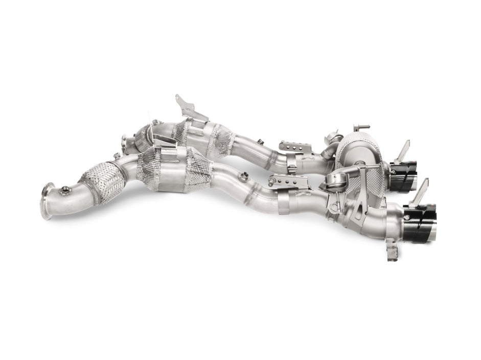 AKRAPOVIC MTP-FE488H Slip-On Line (Titanium) FERRARI 488 GTB/488 Spider 2016-2019 ECE Type Approval Photo-4 