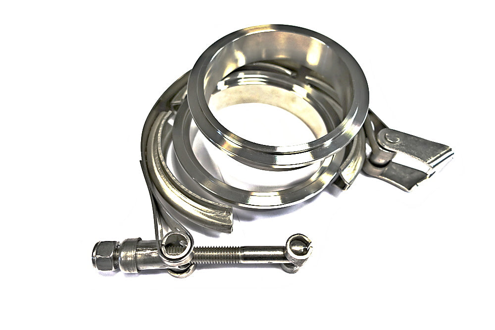 ARD 4056B Quick V-Band clamp with male and female flanges kit 2.5 "(63mm) 2 flange / Clamp Photo-2 