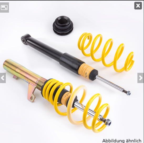 ST 13250005 Coilover Kit ST X HONDA S2000; (AP1) 06/99- Photo-1 