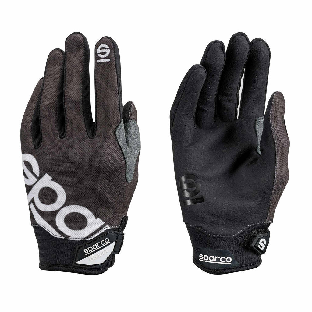 SPARCO 002093NR4XL Meca-3 Mechanics Gloves, black, size XL Photo-0 