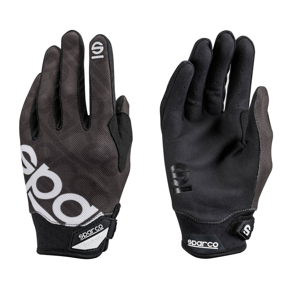 SPARCO 002093NR4XL Meca-3 Mechanics Gloves, black, size XL Photo-1 