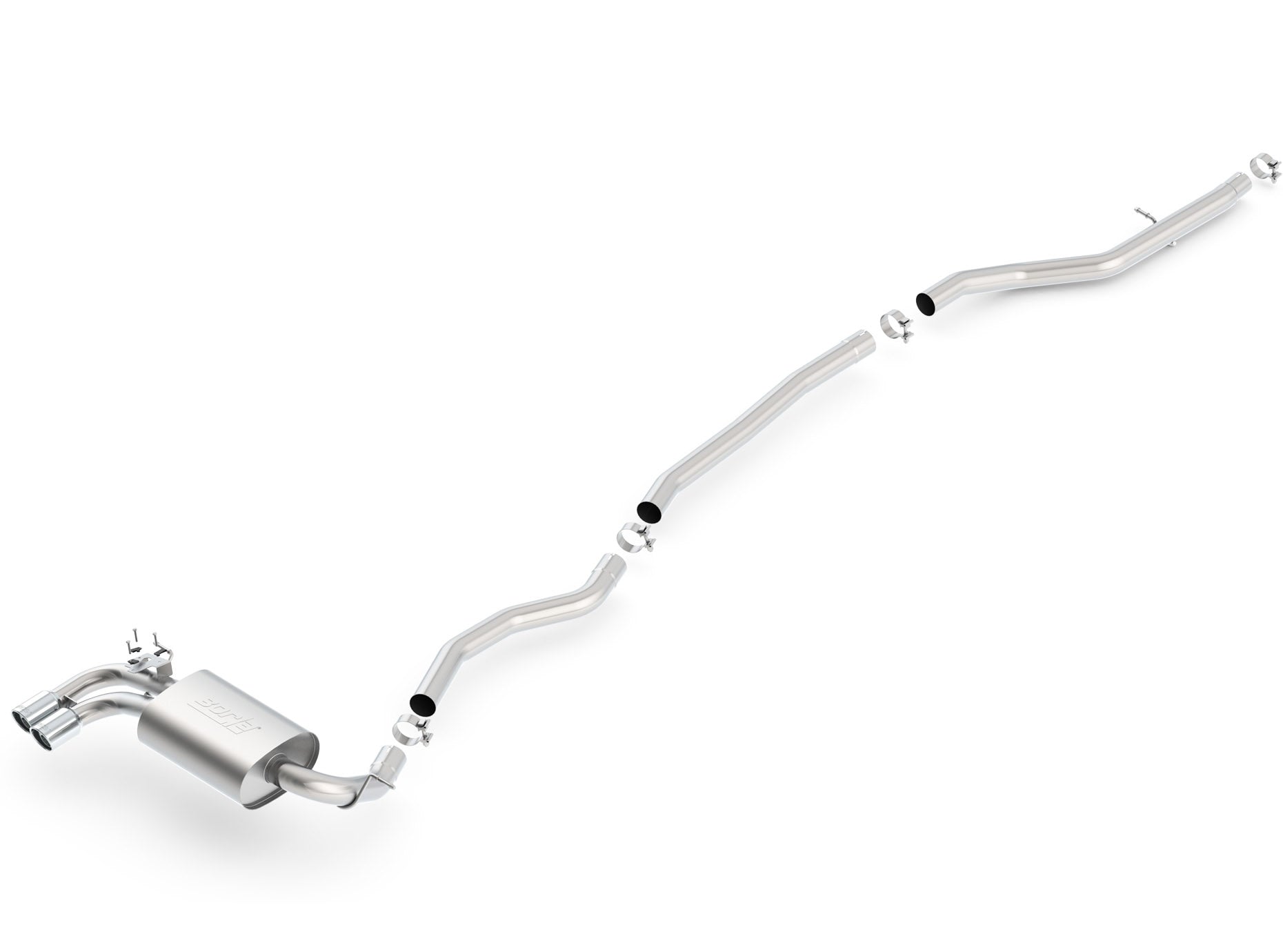 BORLA 140509 Cat Back Exhaust System F30 / F32 / F36 320 / 328 sedan / coupe / liftback 2.0T 13- Photo-0 