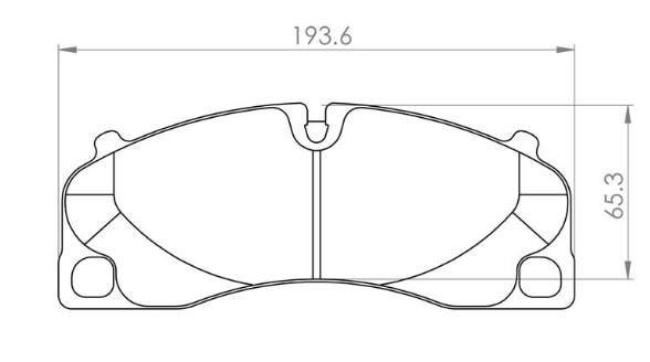 PFC 7721.13.17.44 Front Brake Pads for PORSCHE 991 GT3/Turbo/GT4 Steel (13 Compound, 17 mm) Photo-0 