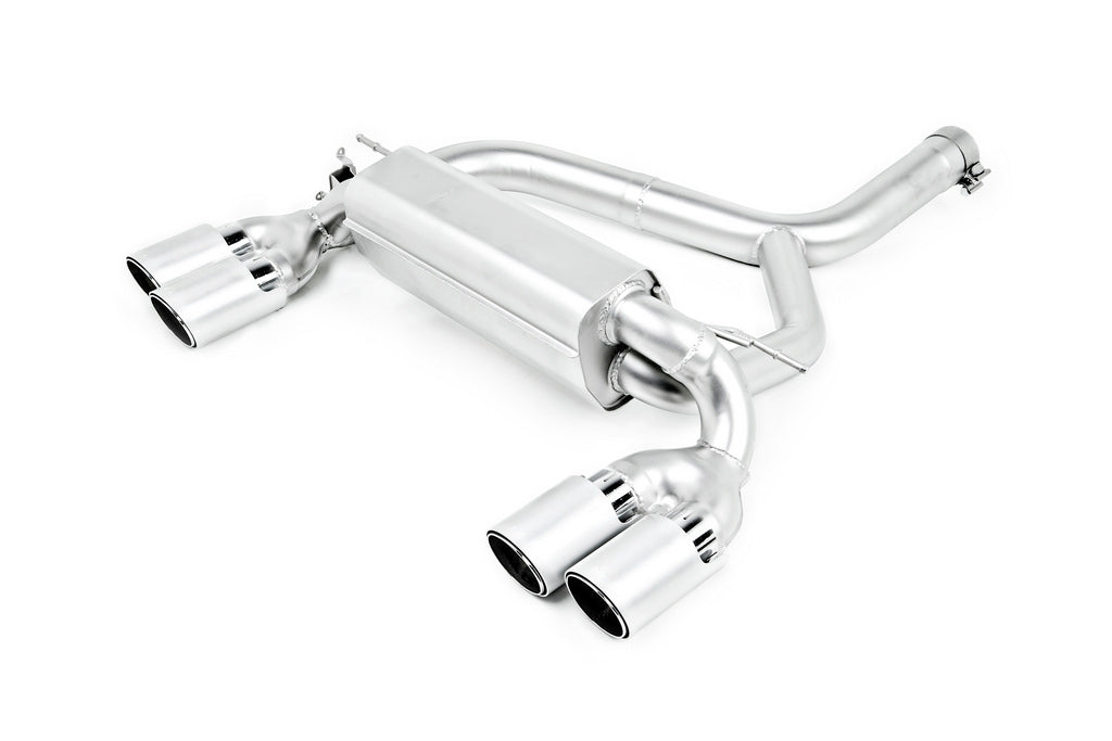 EISENMANN B5452.00904.21 Catback with valves for BMW F87 M2 (AT) (4x90 LeMans brushed tips) Photo-0 