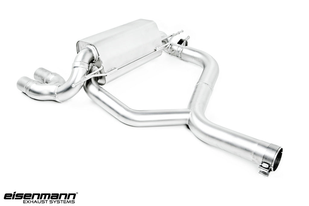 EISENMANN B5452.00904.21 Catback with valves for BMW F87 M2 (AT) (4x90 LeMans brushed tips) Photo-4 