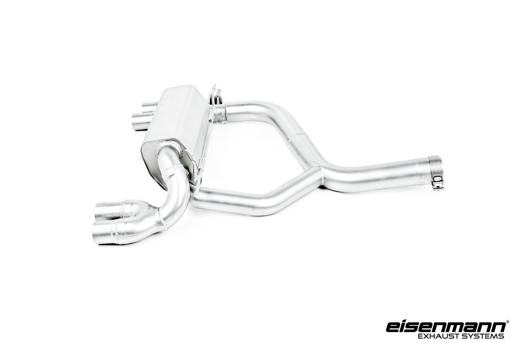 EISENMANN B5452.00904.21 Catback with valves for BMW F87 M2 (AT) (4x90 LeMans brushed tips) Photo-3 