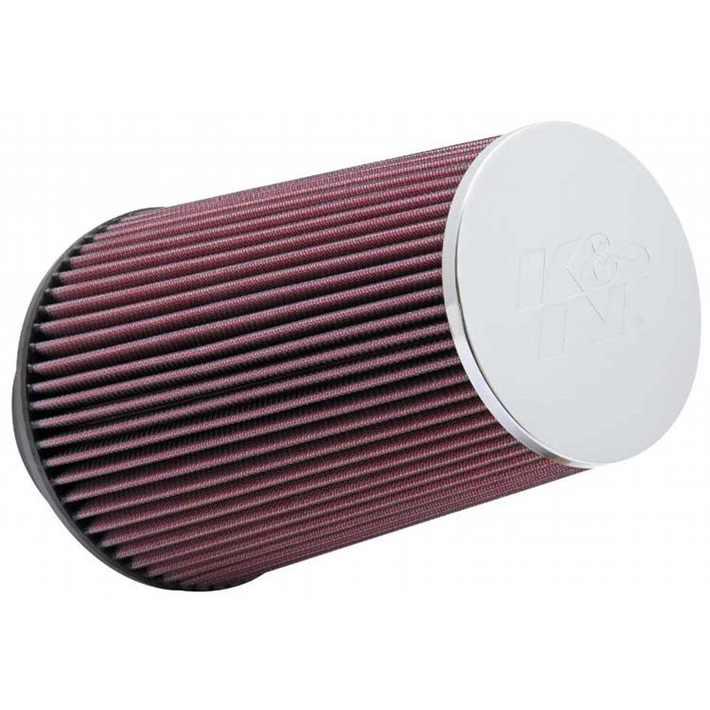 K&N RC-3690 UNIVERSAL Clamp-On Air Filter 3-1/2"ID FLG,6"B,4-1/2"CR T,9"L Photo-0 