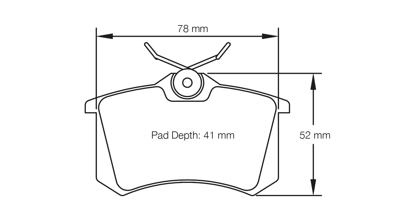 PAGID 1158-RS42 Rear brake pads RS42 VW Polo [MK5] 2.0R WRC [street car] Photo-0 