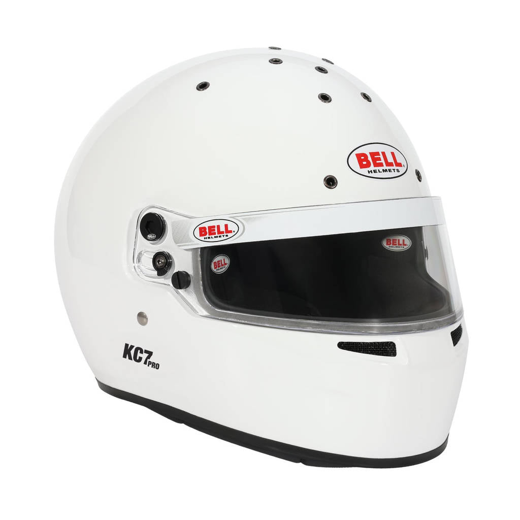 BELL 1311008 Karting helmet KC7-CMR (CIK, CMR2016), white, size 59 Photo-6 