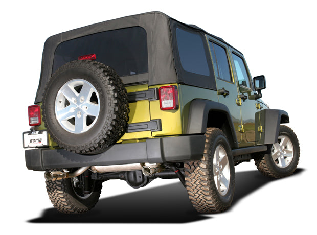 BORLA 11755 Rear Section WRANGLER JK 2-door and 4-door 2007-2011 Photo-1 