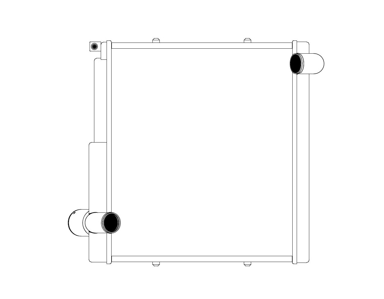 CSF 7067 High Performance Radiator (Right) for PORSCHE 911 Carrera 4 / 4S / 4GTS / S (991) / Cayman GTS / GT4 / S (981) Photo-1 