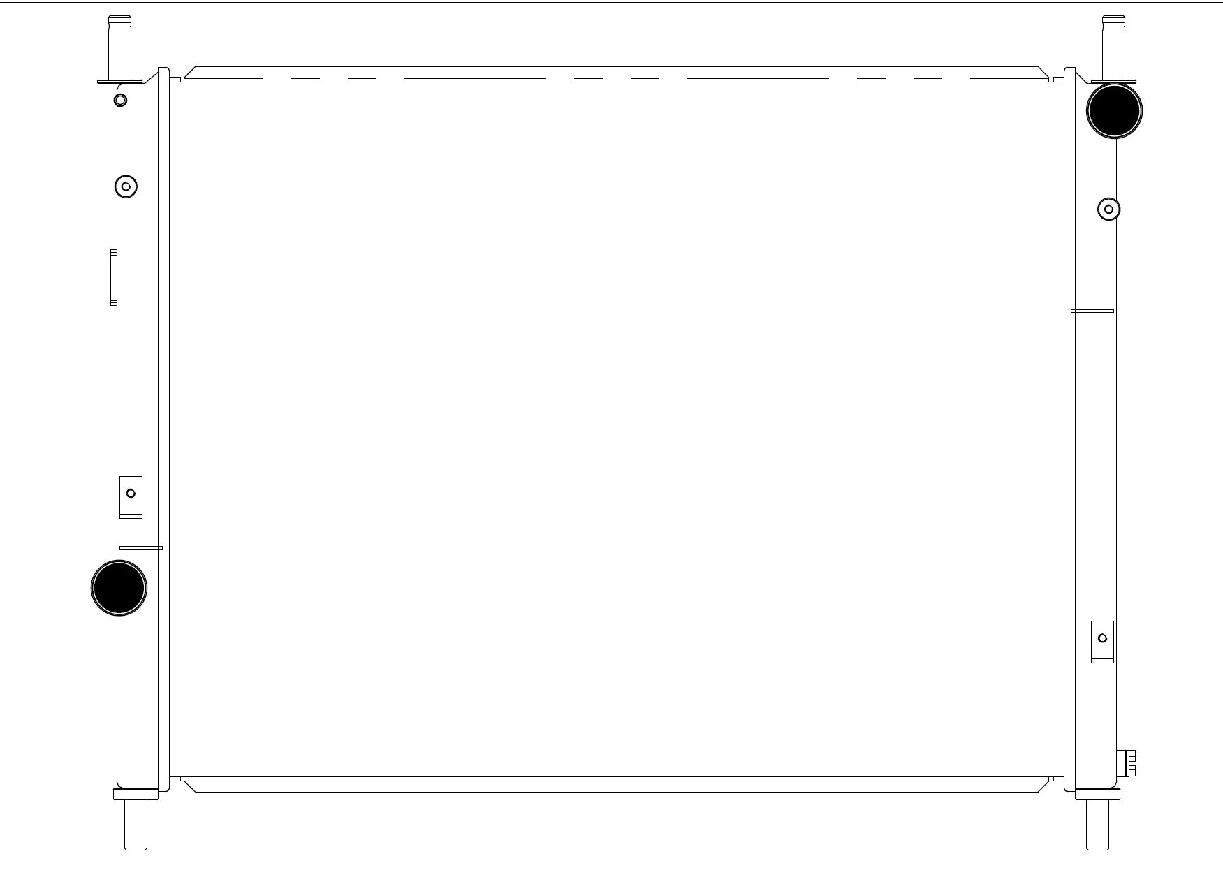 CSF 7073 Radiator for FORD Mustang 5.0L GT 2015+ Photo-1 