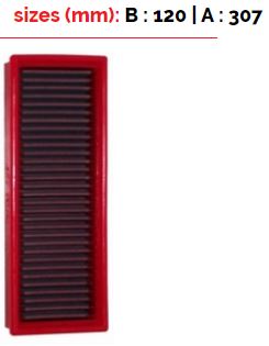 BMC FB281/01 AIR FILTER 120x307 Photo-0 