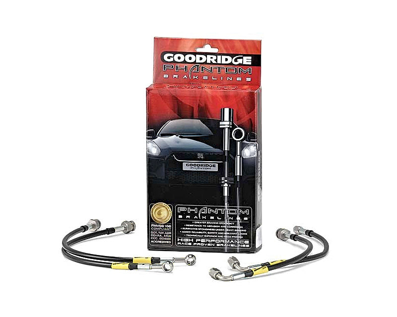 GOODRIDGE 30007 Braided Brake Line kit AUDI A3 2005+ (2.0L non quattro) Photo-0 