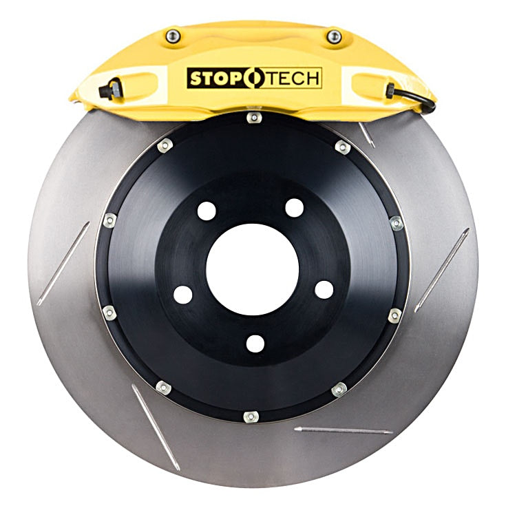 STOPTECH 82.439.5100.81 BBK 1PC ROTOR, FRONT SLOTTED 300X28/ST41 YELLOW HONDA CIVIC-R '06+ Photo-0 