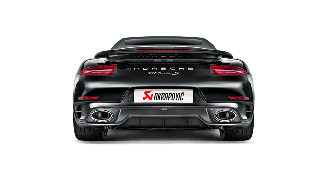 AKRAPOVIC S-PO991TSO-HT Slip-On Line (Titanium) PORSCHE 911 Turbo/Turbo S (991) 2014-2015 ECE Type Approval Photo-5 
