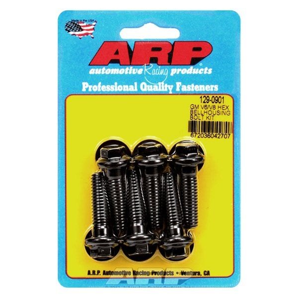 ARP 129-0901 GM V6/V8 hex bellhousing bolt kit Photo-0 