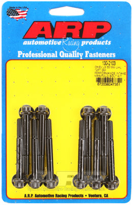 ARP 130-2103 Intake Manifold Bolt Kit for CHEVROLET LS. GM Performance Intake. 55mm UHL. 8740. 12pt Photo-0 