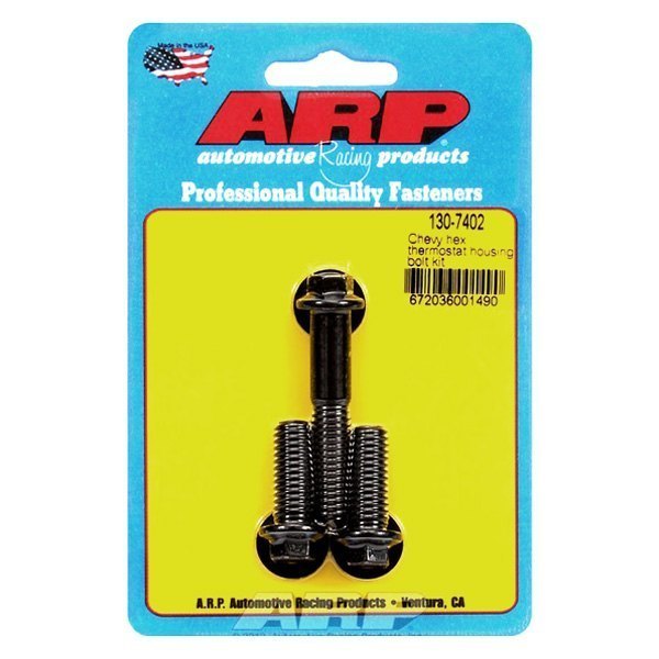 ARP 130-7402 Thermostat Housing Bolt Kit for Chevrolet. 8740. hex Photo-0 