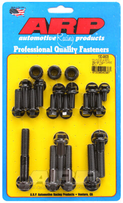 ARP 130-9803 Transmission Case Bolt Kit for Muncie 4-speed. '63-'68. black oxide 8740. hex Photo-0 