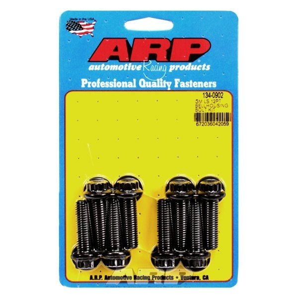 ARP 134-0902 Bellhousing Bolt Kit for Chevrolet LS Gen III. 8740. 12pt Photo-0 