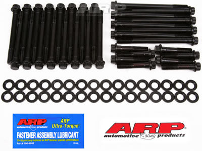 ARP 135-3703 Head Bolt Kit for CHEVROLET Big Block Mark IV block with Late Bowtie aluminum. Iron Dart. Pro-1. Pro Top Line. & World Products iron heads. 12pt Photo-0 