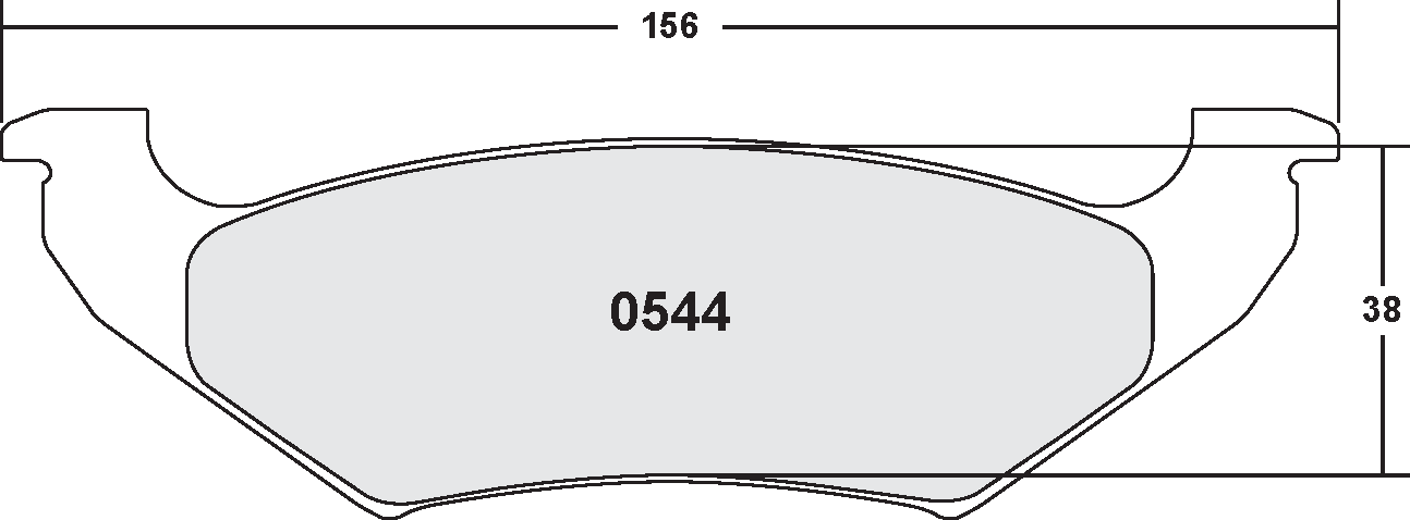 PFC 0544.22 Brake pads Z-RATED CARBON METALLIC Photo-0 