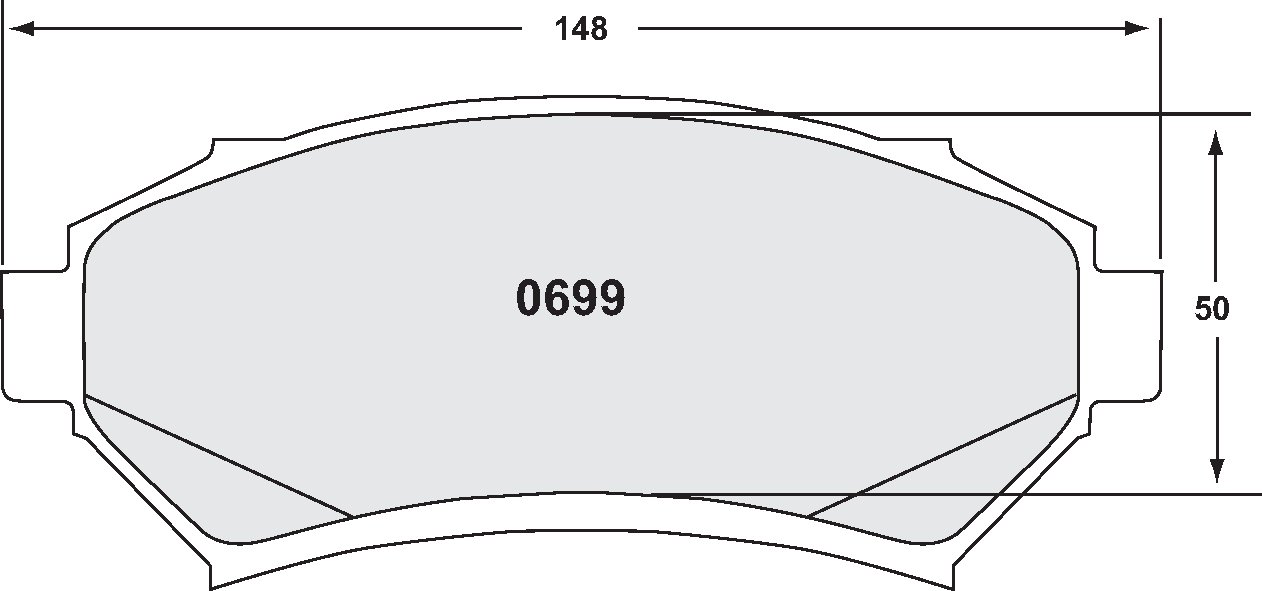 PFC 0699.20 Brake pads Z-RATED CARBON METALLIC Photo-0 