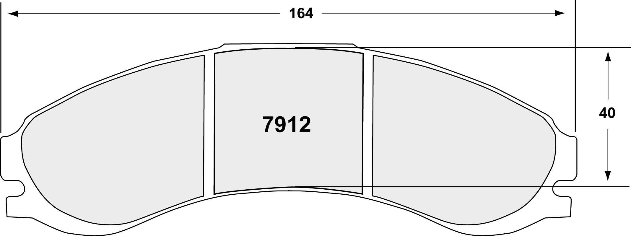 PFC 7912.93.20.44 Brake pads RACE 93 CMPD 20MM Photo-0 