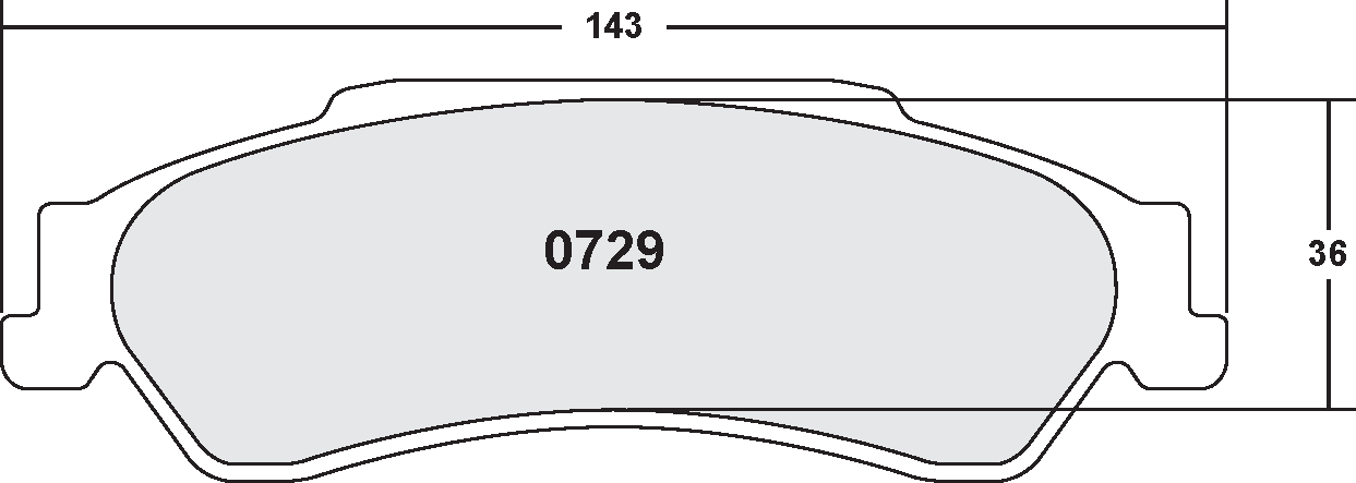 PFC 0729.22 Brake pads Z-RATED CARBON METALLIC Photo-0 