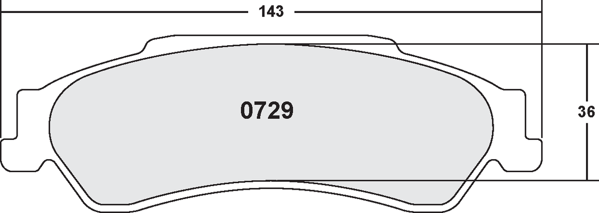 PFC 0729.22 Brake Pads (Z-Rated Compound) Photo-0 