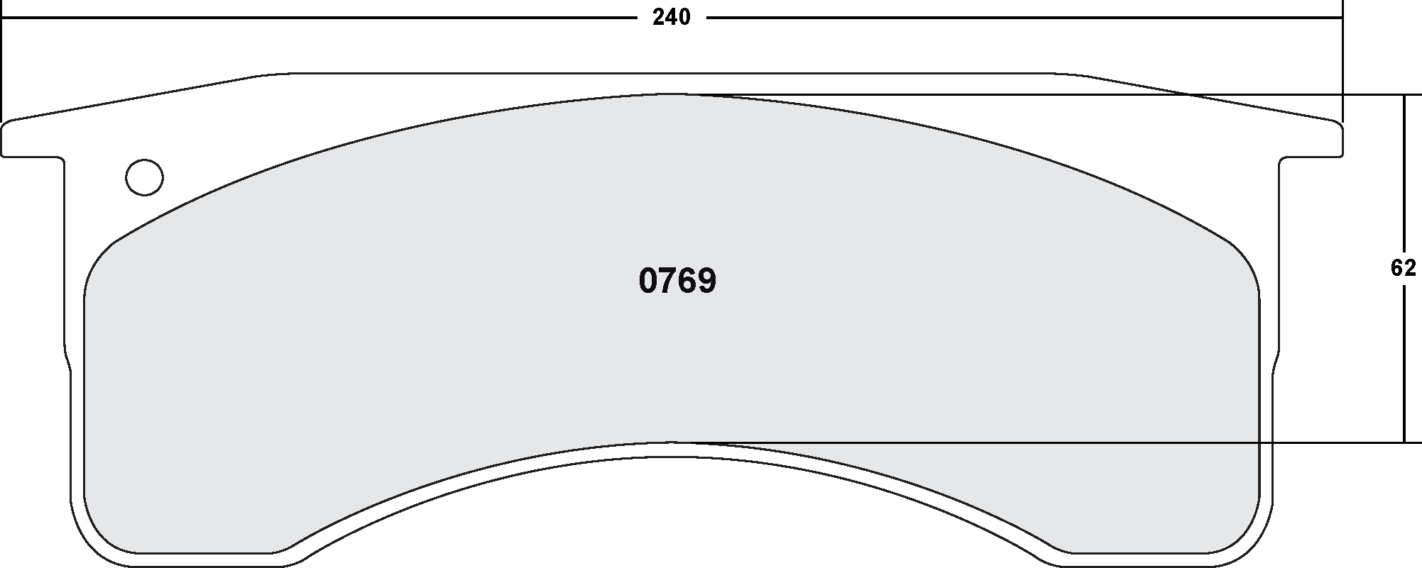 PFC 0769.12 Brake pads Z-RATED CARBON METALLIC Photo-0 