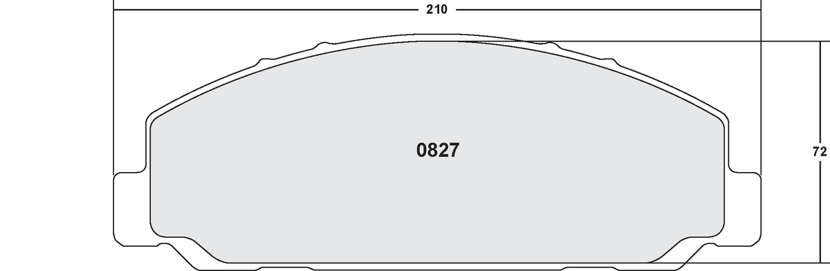 PFC 0827.22 Front Brake Pads (Z-Rated Compound) Photo-0 