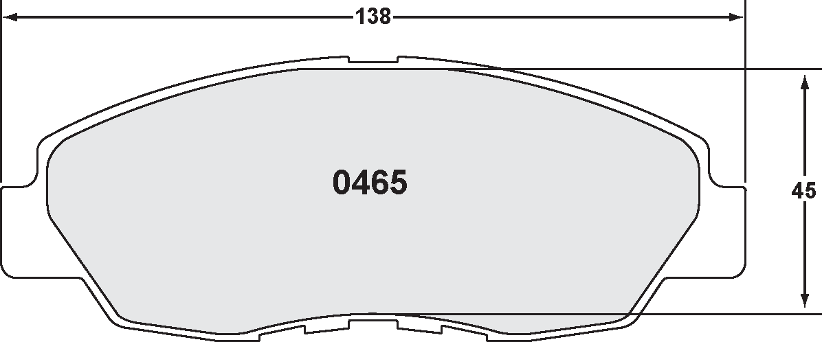 PFC 0465.21 Brake pads Z-RATED CARBON METALLIC Photo-0 