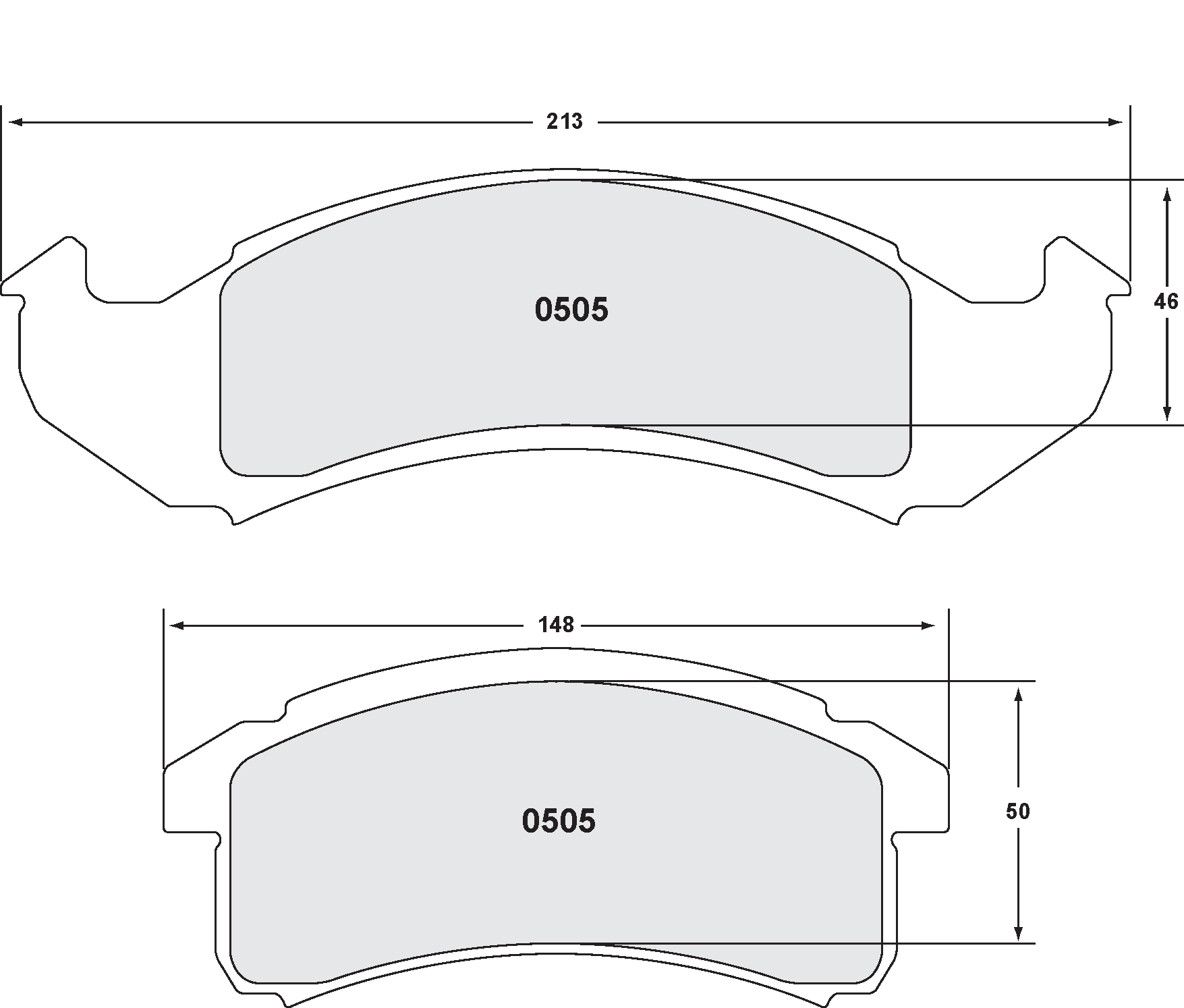 PFC 0505.22 Brake pads Z-RATED CARBON METALLIC Photo-0 