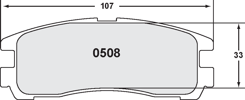 PFC 0508.22 Brake Pads (Z-Rated Compound) Photo-0 