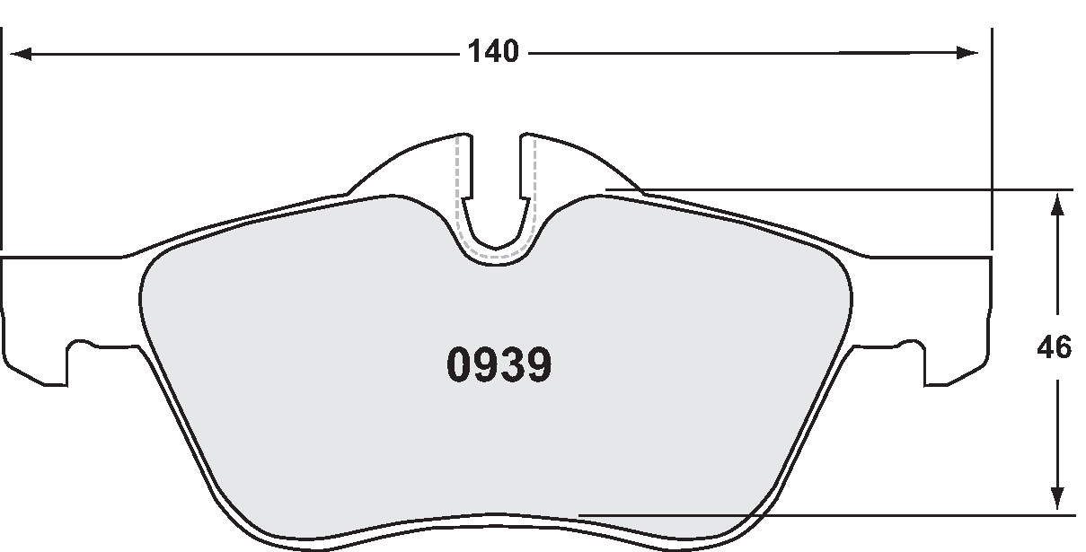 PFC 0939.11.18.44 Brake pads RACE 11 CMPD 18MM front MINI COOPER/Cooper S 2002- R50/R52/R53 Photo-0 